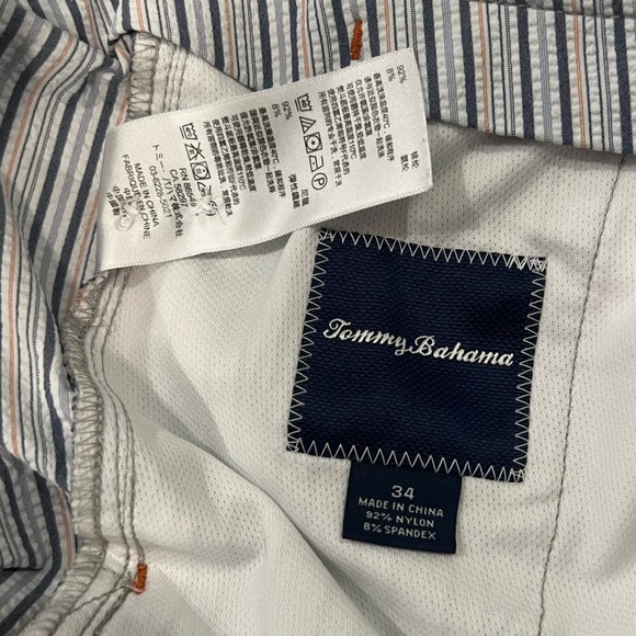 Tommy Bahama Striped Shorts Lightweight 34 - Picture 4 of 4